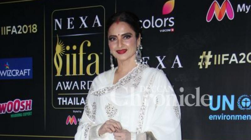 Rekha was last seen in 'Super Nani.' Rekha was last seen in 'Super Nani.'