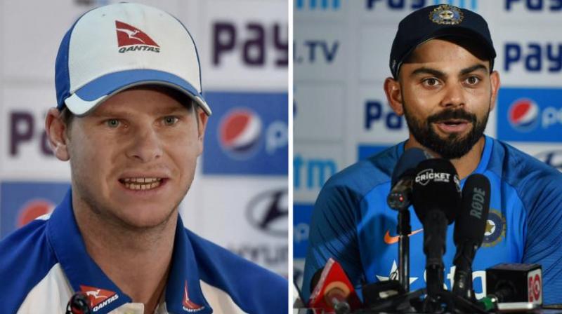 India and Australia are both on 117 points with the Steve Smith-led side ahead on decimal points. (Photo: PTI) India and Australia are both on 117 points with the Steve Smith-led side ahead on decimal points. (Photo: PTI)