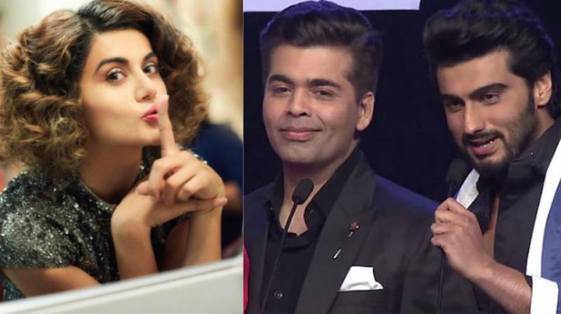 Taapsee Paanu is yet to work with Arjun Kapoor and Karan Johar. Taapsee Paanu is yet to work with Arjun Kapoor and Karan Johar.