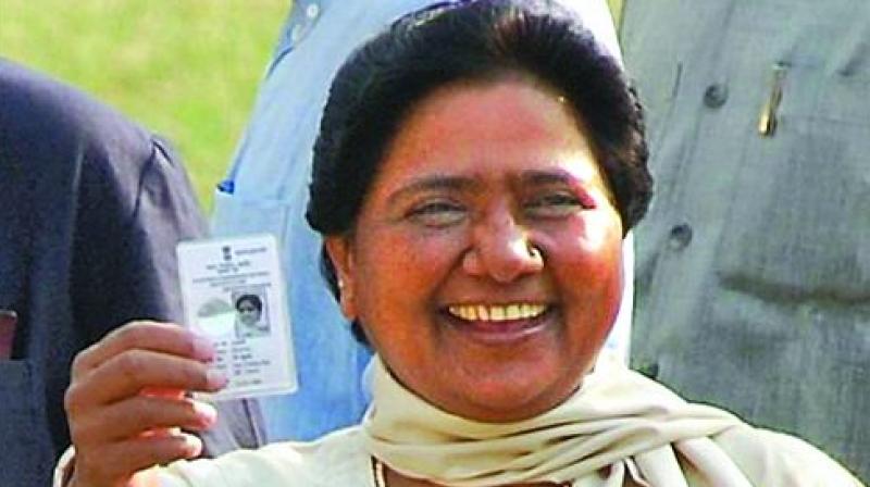 BSP chief Mayawati. BSP chief Mayawati.