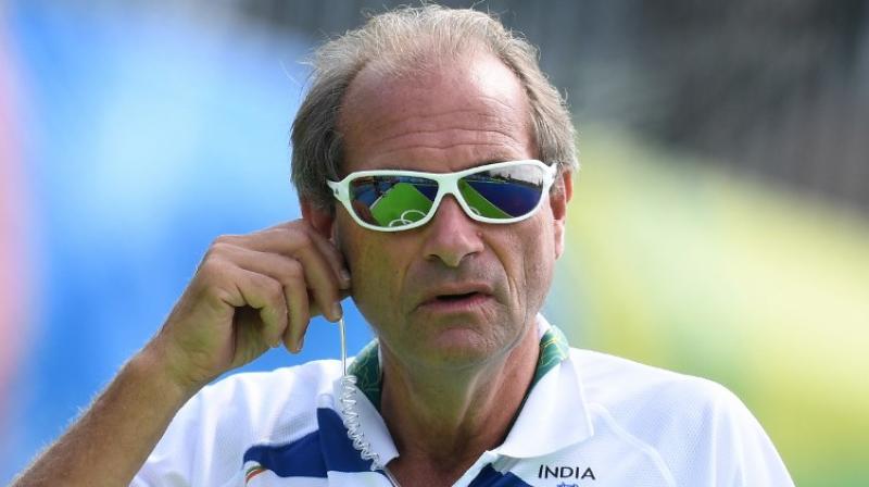 Oltmans came to India as High Performance Director in 2013 and played an instrumental role in reviving Indian hockey before taking up the position of men's team's chief coach. (Photo: AFP) Oltmans came to India as High Performance Director in 2013 and played an instrumental role in reviving Indian hockey before taking up the position of men's team's chief coach. (Photo: AFP)