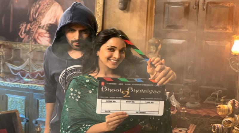 Kartik Aaryan and Kiara Advani. Kartik Aaryan and Kiara Advani.