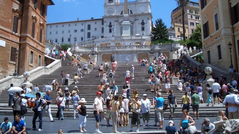 They say too many people sit down for too long, obstructing the steps for others, or stop to eat lunches from nearby fast food joints. (Photo: Representational/Pixabay) They say too many people sit down for too long, obstructing the steps for others, or stop to eat lunches from nearby fast food joints. (Photo: Representational/Pixabay)