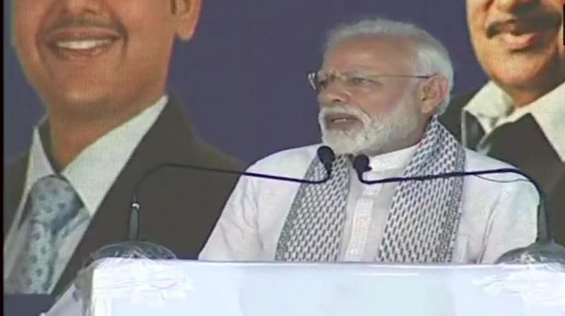 Prime Minister was speaking in reference to Thursday’s suicide bombing at Pulwama in which 40 CRPF jawans were killed. (Photo: ANI | Twitter) Prime Minister was speaking in reference to Thursday’s suicide bombing at Pulwama in which 40 CRPF jawans were killed. (Photo: ANI | Twitter)