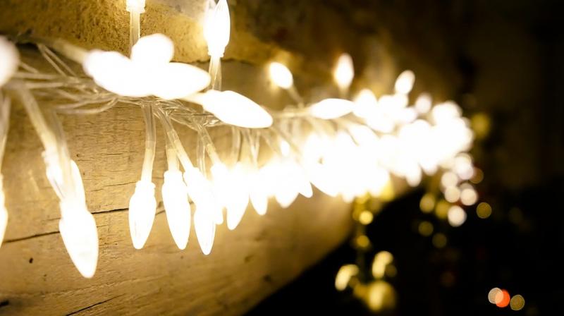Her parents, who are believed to be from Marseille, realised it had come from their Christmas tree because they were missing a bulb. Her parents, who are believed to be from Marseille, realised it had come from their Christmas tree because they were missing a bulb.