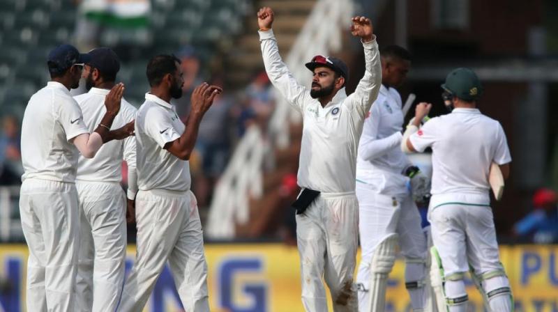 The other key contest during the Test series will be the renewed battle between Virat Kohli and James Anderson. The Indian skipper endured a woeful tour here in 2014, while the English pacer is now on the recovery path for the Test series. (Photo: BCCI) The other key contest during the Test series will be the renewed battle between Virat Kohli and James Anderson. The Indian skipper endured a woeful tour here in 2014, while the English pacer is now on the recovery path for the Test series. (Photo: BCCI)
