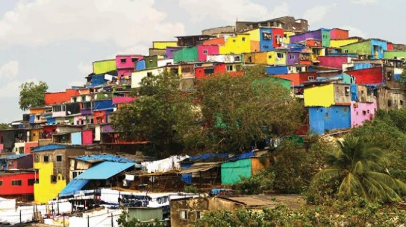 After the monsoon ends Chal Rang De will start planning ways to transform its next slum. (Facebook Screengrab/ Chal Rang De) After the monsoon ends Chal Rang De will start planning ways to transform its next slum. (Facebook Screengrab/ Chal Rang De)