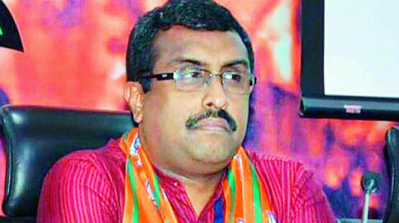The rally was addressed by BJP national general secretary Ram Madhav. (Photo: File) The rally was addressed by BJP national general secretary Ram Madhav. (Photo: File)