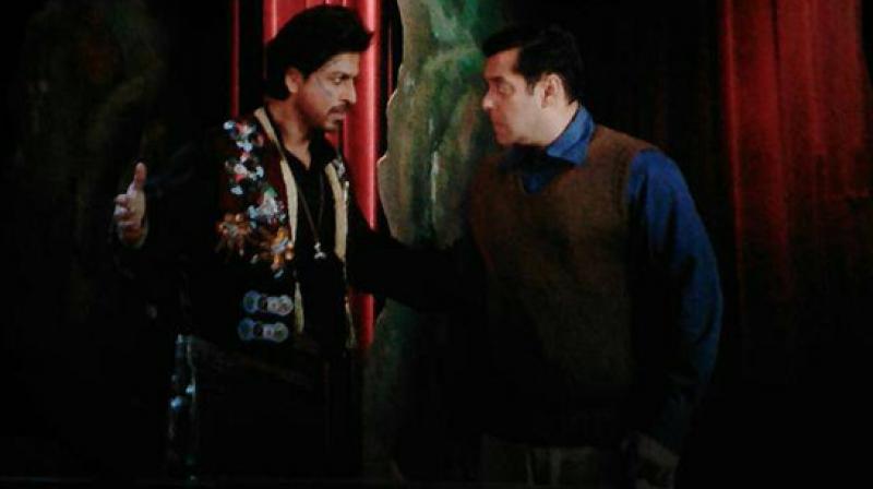 One of the pictures from the film leaked on Twitter. One of the pictures from the film leaked on Twitter.