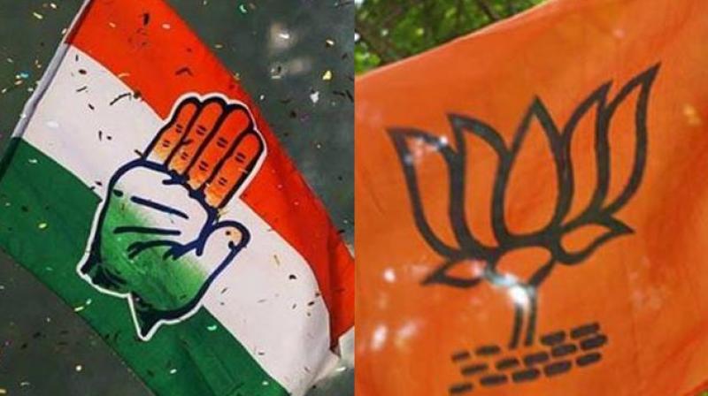BJP declared the maximum expenditure of Rs 710.05 crore in 2016-17, while Congress incurred total expenses of Rs 321.66 crore. (Photo: PTI) BJP declared the maximum expenditure of Rs 710.05 crore in 2016-17, while Congress incurred total expenses of Rs 321.66 crore. (Photo: PTI)