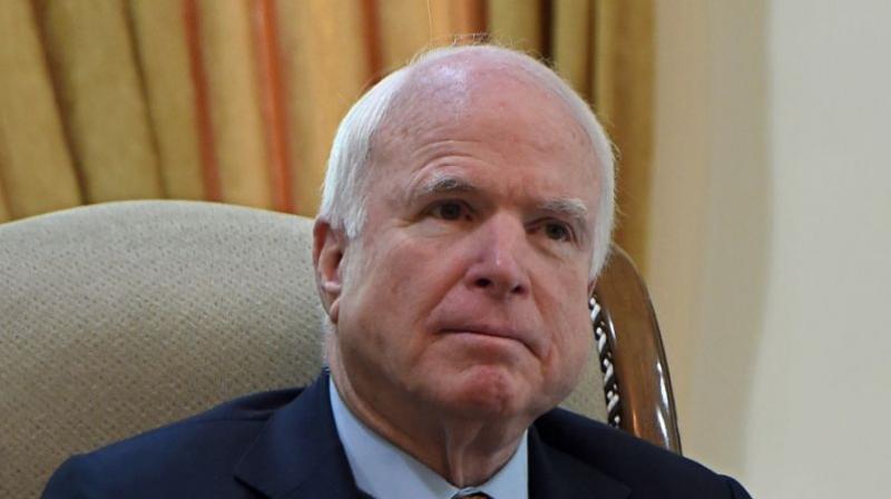 McCain has been fighting an aggressive form of brain cancer for more than a year. (Photo: AFP) McCain has been fighting an aggressive form of brain cancer for more than a year. (Photo: AFP)