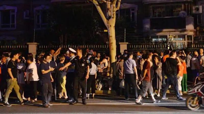 The attack took place as people had gathered in a square by the river in Hengdong county. (Photo: AFP) The attack took place as people had gathered in a square by the river in Hengdong county. (Photo: AFP)