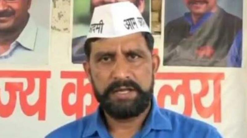 Jaihind said, 'I offer to pay Rs. 20 lakh to BJP politicians if they allow 'kukarm' (rape) on themselves by 10 people.' (Photo: ANI | Twitter) Jaihind said, 'I offer to pay Rs. 20 lakh to BJP politicians if they allow 'kukarm' (rape) on themselves by 10 people.' (Photo: ANI | Twitter)