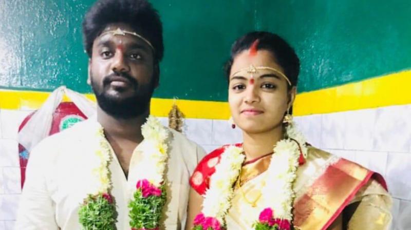 Sandeep and Madhavi reportedly belonged to different castes. (Photo: ANI | Twitter) Sandeep and Madhavi reportedly belonged to different castes. (Photo: ANI | Twitter)