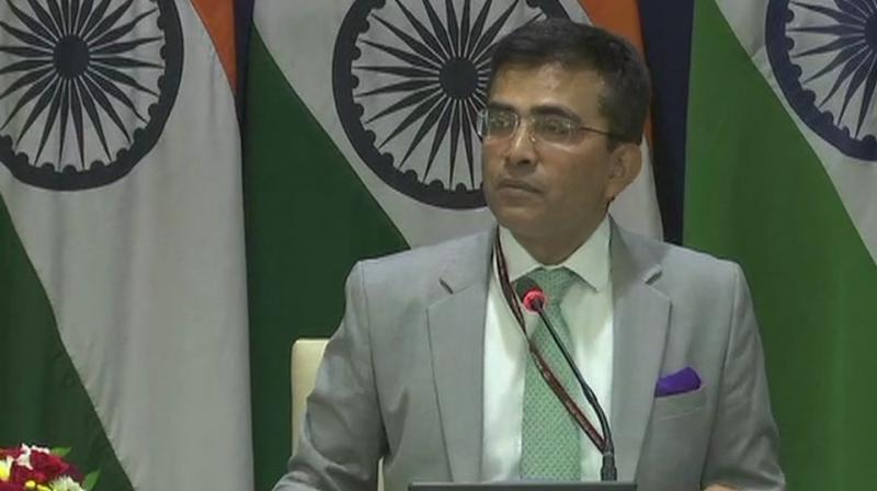 Kumar said India has been taking up the issue with Pakistan on inclusion of the Sikh holy shrine in the protocol between India and Pakistan on visit to religious shrines. (Photo: ANI | Twitter) Kumar said India has been taking up the issue with Pakistan on inclusion of the Sikh holy shrine in the protocol between India and Pakistan on visit to religious shrines. (Photo: ANI | Twitter)