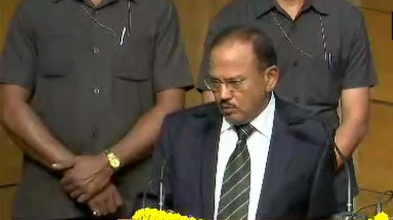 Delivering the Sardar Patel Memorial Lecture here, he claimed that in the past four years, the country's 'national will' has been aroused. (Photo: ANI | Twitter) Delivering the Sardar Patel Memorial Lecture here, he claimed that in the past four years, the country's 'national will' has been aroused. (Photo: ANI | Twitter)