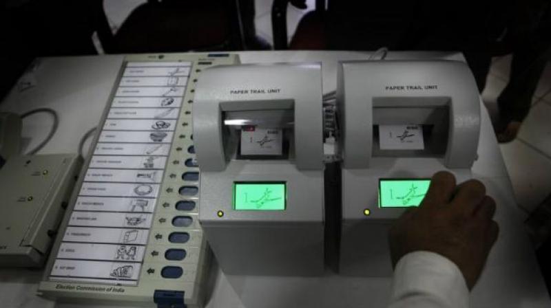 The decision comes days after nearly 10,000 voter identity cards were recovered from a flat in the constituency, leading to a slugfest between the BJP and the Congress. The decision comes days after nearly 10,000 voter identity cards were recovered from a flat in the constituency, leading to a slugfest between the BJP and the Congress.