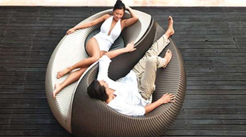 Ratten is a good material for the balcony or gazebo. Ratten is a good material for the balcony or gazebo.