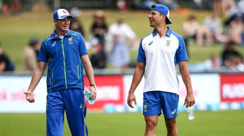 A Cricket Australia(CA) spokesman said Stoinis was able to bowl in the nets in Brisbane on Wednesday and was cleared to join the Australia squad after winning the leading all rounder role from team regular James Faulkner. (Photo: AFP) A Cricket Australia(CA) spokesman said Stoinis was able to bowl in the nets in Brisbane on Wednesday and was cleared to join the Australia squad after winning the leading all rounder role from team regular James Faulkner. (Photo: AFP)
