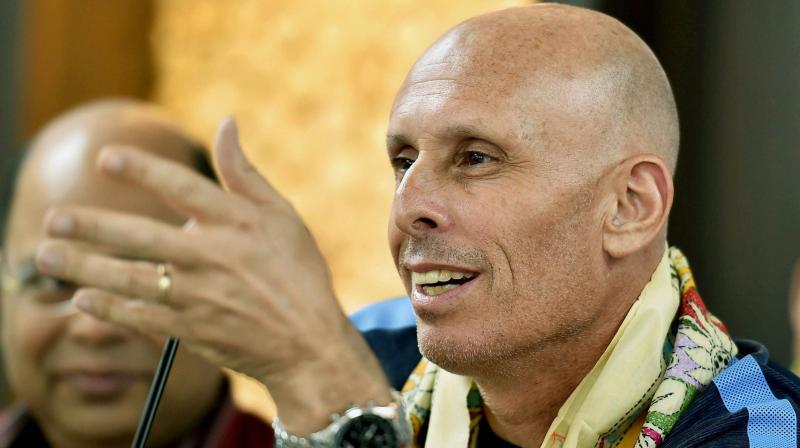 Stephen Constantine, however, did not state whether he has been given the salary hike that he had demanded.(Photo: PTI) Stephen Constantine, however, did not state whether he has been given the salary hike that he had demanded.(Photo: PTI)