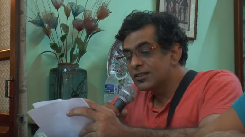 Chaturvedi is best known for his part in children’s television programme ‘Galli Galli Sim Sim’ and is also well known for compiling the first Konkani audio-book for the blind. (Photo: Video grab) Chaturvedi is best known for his part in children’s television programme ‘Galli Galli Sim Sim’ and is also well known for compiling the first Konkani audio-book for the blind. (Photo: Video grab)
