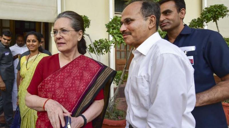 Sonia Gandhi was recently chosen as interim chief of Congress after a meeting of the party's Working Committee. (Photo: AP) Sonia Gandhi was recently chosen as interim chief of Congress after a meeting of the party's Working Committee. (Photo: AP)