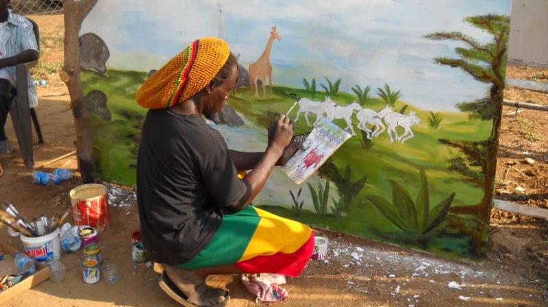 South Sudanese activists are using music, poetry, theater, comedy, dance and fashion to preach tolerance.(Photo: Facebook / Aggrey Jaden Cultural Centre & Cinema) South Sudanese activists are using music, poetry, theater, comedy, dance and fashion to preach tolerance.(Photo: Facebook / Aggrey Jaden Cultural Centre & Cinema)