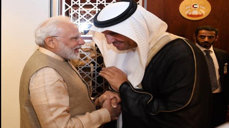 India finds a partner in the UAE to achieve its ambitious dream of achieving a USD five trillion economy, Prime Minister Narendra Modi told the Emirates News Agency, WAM, in an exclusive interview. (Photo: ANI) India finds a partner in the UAE to achieve its ambitious dream of achieving a USD five trillion economy, Prime Minister Narendra Modi told the Emirates News Agency, WAM, in an exclusive interview. (Photo: ANI)