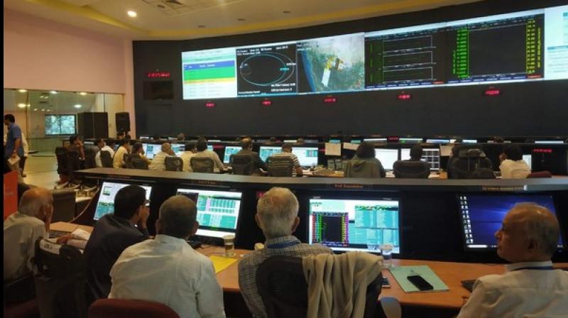 ISRO had lost communication with Vikram Lander of Chandrayaan 2 moments before it was preparing to make a soft-landing on the South Pole region of the Moon. (Photo: ANI) ISRO had lost communication with Vikram Lander of Chandrayaan 2 moments before it was preparing to make a soft-landing on the South Pole region of the Moon. (Photo: ANI)