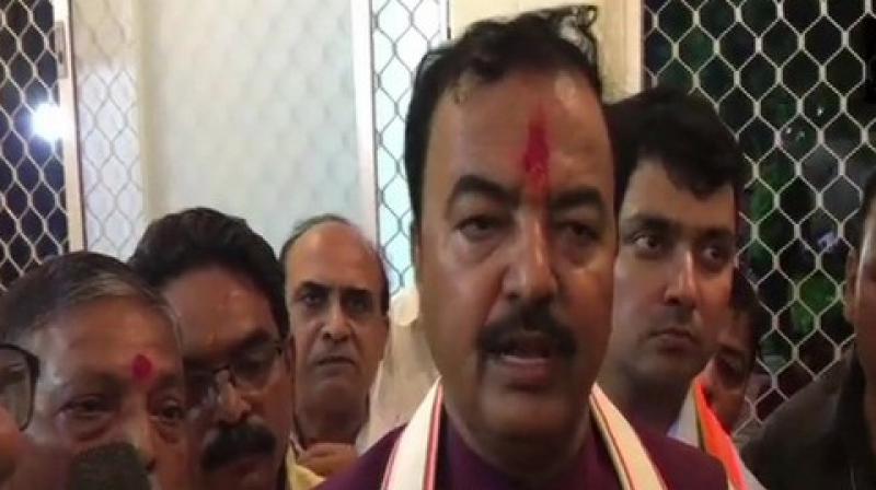 Uttar Pradesh Deputy Chief Minister Keshav Prasad Maurya said that the Bharatiya Janata Party (BJP) will continue to stay in power in the state for the next 50 years. (Photo: ANI) Uttar Pradesh Deputy Chief Minister Keshav Prasad Maurya said that the Bharatiya Janata Party (BJP) will continue to stay in power in the state for the next 50 years. (Photo: ANI)