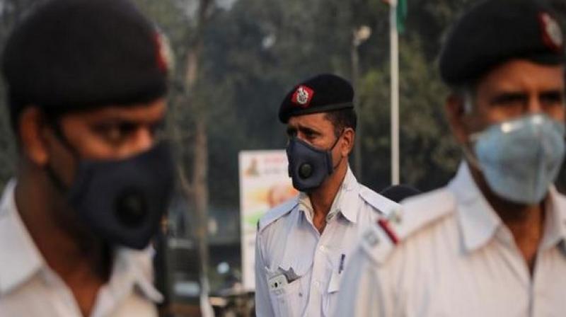 A layer of haze lingered over the national capital on Sunday as its air quality index (AQI) deteriorated further and touched the 245 mark, which falls in the poor category. (Representational Image) A layer of haze lingered over the national capital on Sunday as its air quality index (AQI) deteriorated further and touched the 245 mark, which falls in the poor category. (Representational Image)