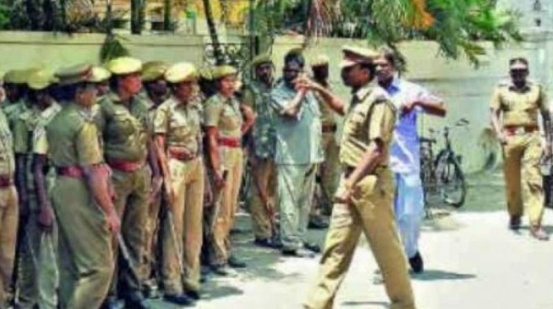 During the searches at Yadadri, the police rescued four children, including two boys from illegal confinement. (Representional Image) During the searches at Yadadri, the police rescued four children, including two boys from illegal confinement. (Representional Image)