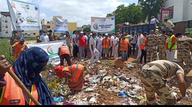 CISF joins nationwide Cleanliness drive