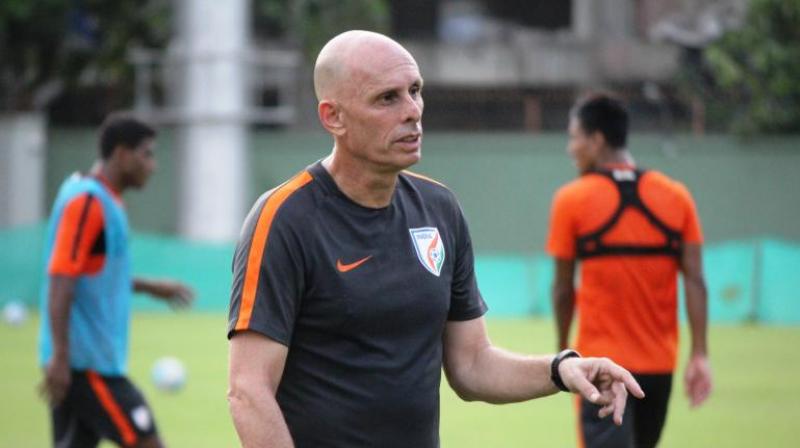 Stephen Constantine joined the Indian national team in February 2016, when it was placed at a dismal 173 in the FIFA rankings, and helped it break into the top 100 for the first time in over 20 years.(Photo: AIFF Media) Stephen Constantine joined the Indian national team in February 2016, when it was placed at a dismal 173 in the FIFA rankings, and helped it break into the top 100 for the first time in over 20 years.(Photo: AIFF Media)