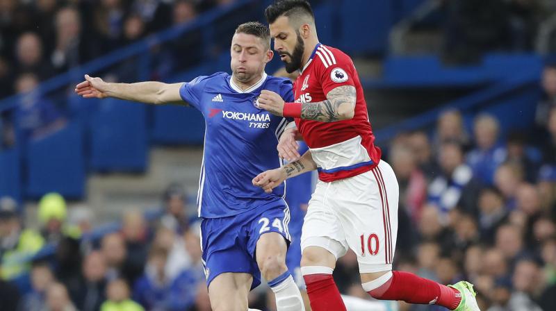 Spain international Cesar Azpilicueta could provide cover in case of injuries to David Luiz and Andreas Christensen. (Photo: AP) Spain international Cesar Azpilicueta could provide cover in case of injuries to David Luiz and Andreas Christensen. (Photo: AP)