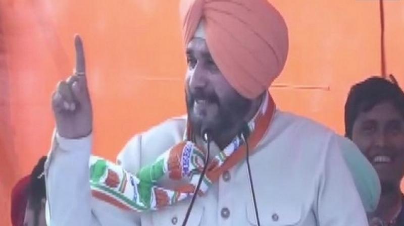 Earlier on April 11, Sidhu had slammed Prime Minister Narendra Modi, saying that the country will get finished if he becomes the Prime Minister for the second term. (Photo: ANI) Earlier on April 11, Sidhu had slammed Prime Minister Narendra Modi, saying that the country will get finished if he becomes the Prime Minister for the second term. (Photo: ANI)