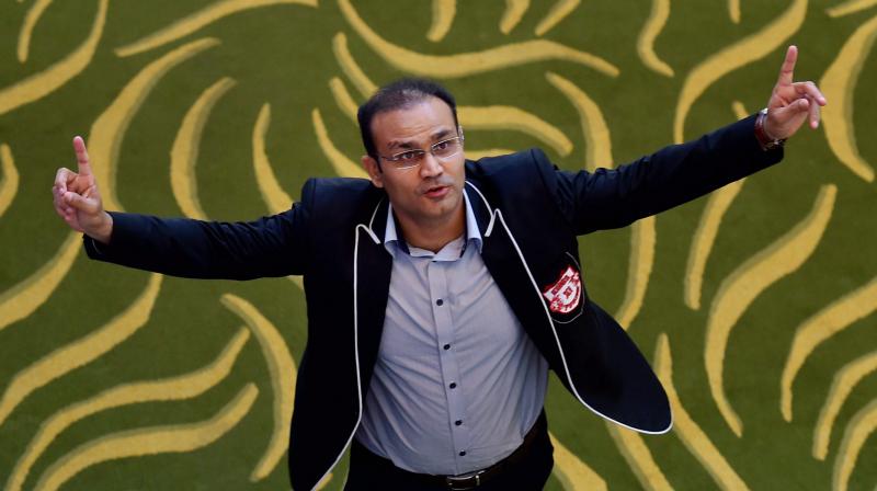 Virender Sehwag has recently played a role of a mentor for the Indian Premier Leagus side Kings XI Punjab. (Photo: PTI) Virender Sehwag has recently played a role of a mentor for the Indian Premier Leagus side Kings XI Punjab. (Photo: PTI)