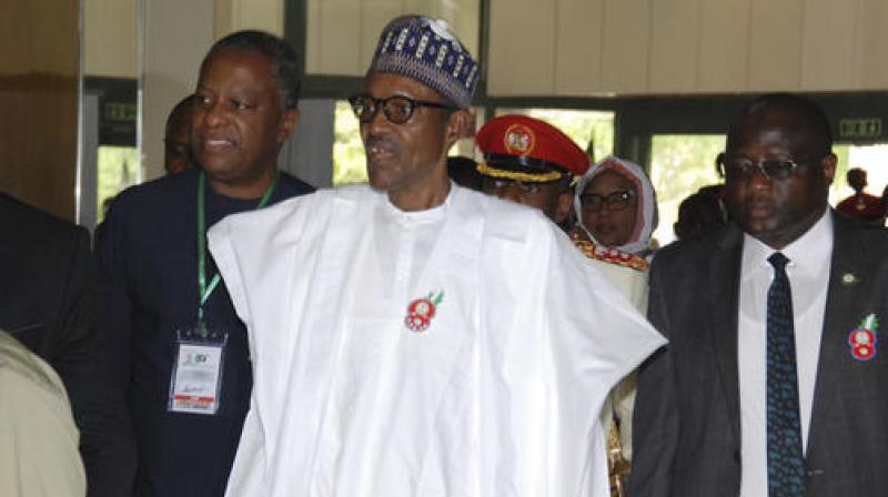 Nigeria President Muhammadu Buhari, arrives for the Economic Community Of West African States, ECOWAS, Heads of State and Government summit in Abuja. (Photo: AP) Nigeria President Muhammadu Buhari, arrives for the Economic Community Of West African States, ECOWAS, Heads of State and Government summit in Abuja. (Photo: AP)
