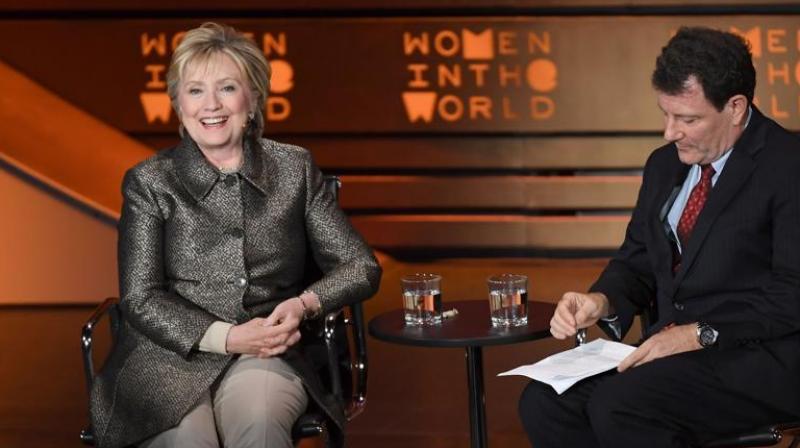 Hillary Clinton said she had no plans to run for office again. (Photo: AFP) Hillary Clinton said she had no plans to run for office again. (Photo: AFP)