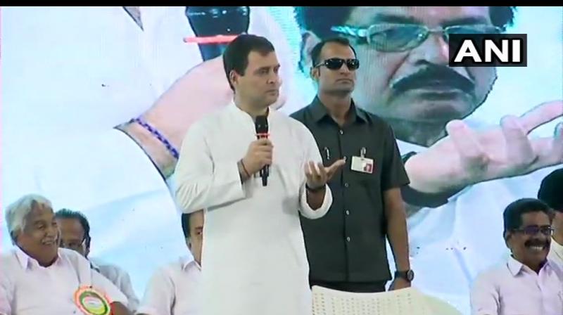 Congress chief Rahul Gandhi on Friday said that Vadakkan is 'not a big leader.' (Photo: File) Congress chief Rahul Gandhi on Friday said that Vadakkan is 'not a big leader.' (Photo: File)