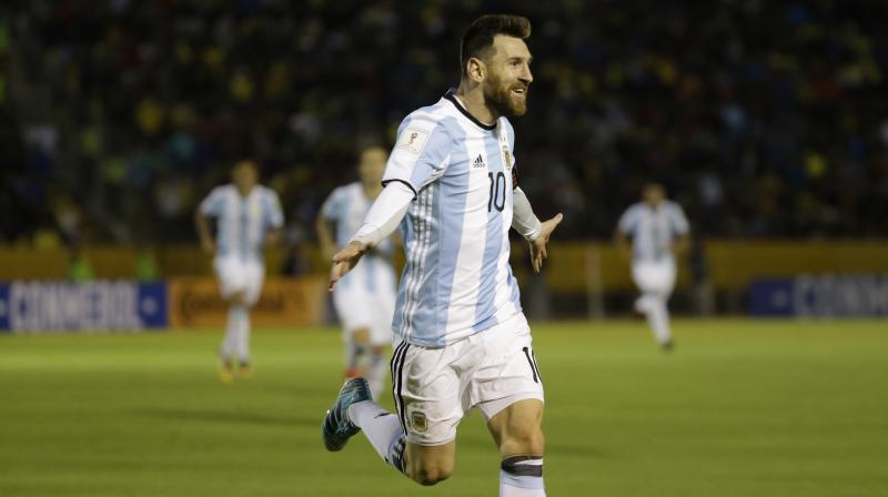 Messi, who will turn 31 during next year's World Cup, now has one, perhaps final, chance to emulate his idol Diego Maradona by lifting the World Cup.(Photo: AP) Messi, who will turn 31 during next year's World Cup, now has one, perhaps final, chance to emulate his idol Diego Maradona by lifting the World Cup.(Photo: AP)