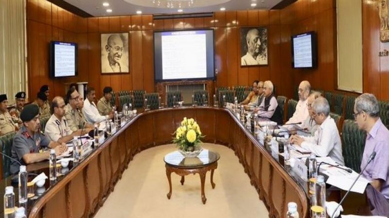 Shah also asked all DGs to ensure best facilities for housing, health and training are available to the security personnel who are posted on the border. (Photo: ANI) Shah also asked all DGs to ensure best facilities for housing, health and training are available to the security personnel who are posted on the border. (Photo: ANI)