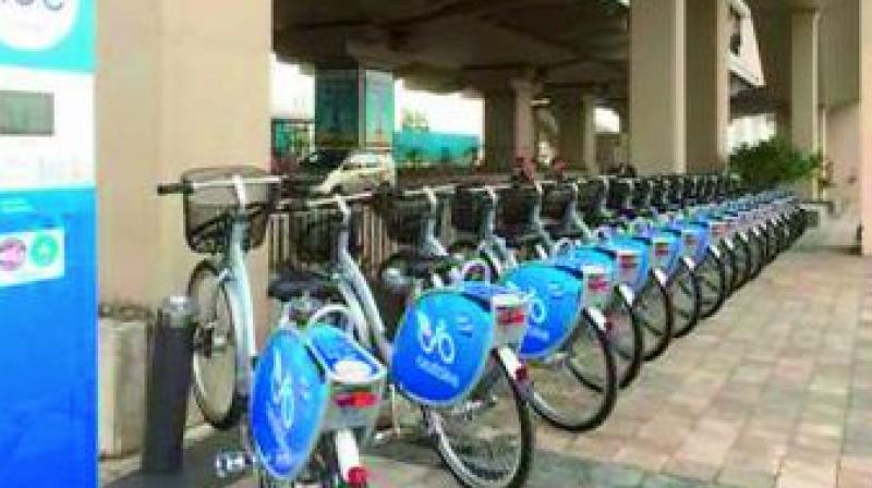 400 bike stands with 10,000 bicycles. They will have software and hardware for securing and issuing bicycles. 400 bike stands with 10,000 bicycles. They will have software and hardware for securing and issuing bicycles.