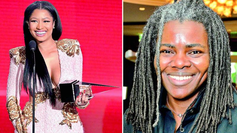 Nicki Minaj; Tracy Chapman Nicki Minaj; Tracy Chapman
