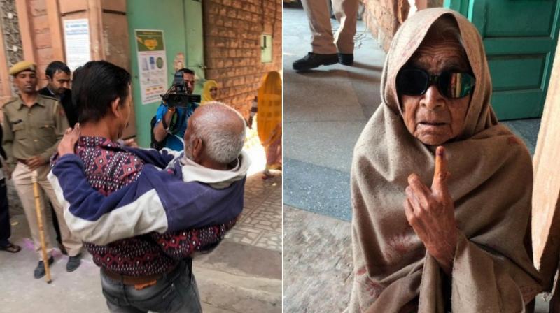 The outcome of the elections in Rajasthan, Telangana, Madhya Pradesh, Chhattisgarh and Mizoram is expected to set the tone for the Lok Sabha contest next year. (Photo: ANI) The outcome of the elections in Rajasthan, Telangana, Madhya Pradesh, Chhattisgarh and Mizoram is expected to set the tone for the Lok Sabha contest next year. (Photo: ANI)