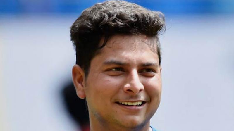 Kuldeep Yadav impressed one and all with his five-wicket haul during the first warm-up against England ahead of the three ODIs and three-match Twenty20 series. (Photo: PTI) Kuldeep Yadav impressed one and all with his five-wicket haul during the first warm-up against England ahead of the three ODIs and three-match Twenty20 series. (Photo: PTI)