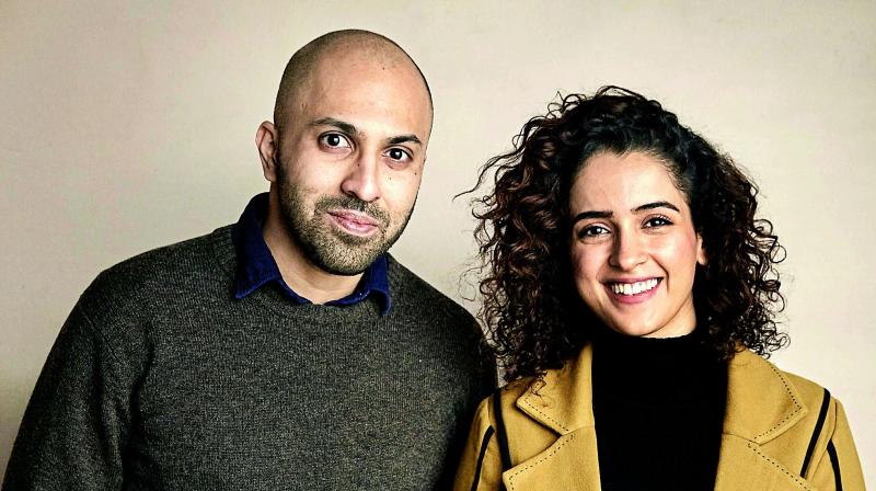 Ritesh Batra and Sanya Malhotra. Ritesh Batra and Sanya Malhotra.