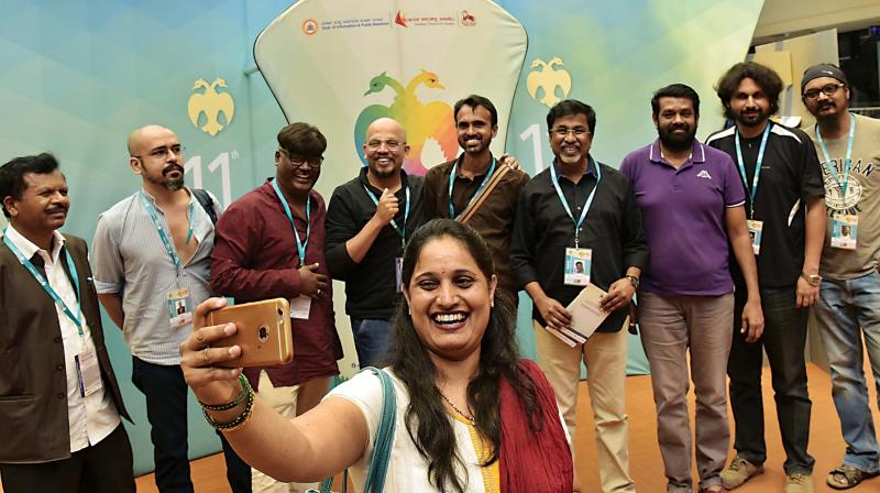 Organisers pose for a selfie as the curtains close on the 11th BIFFes Organisers pose for a selfie as the curtains close on the 11th BIFFes