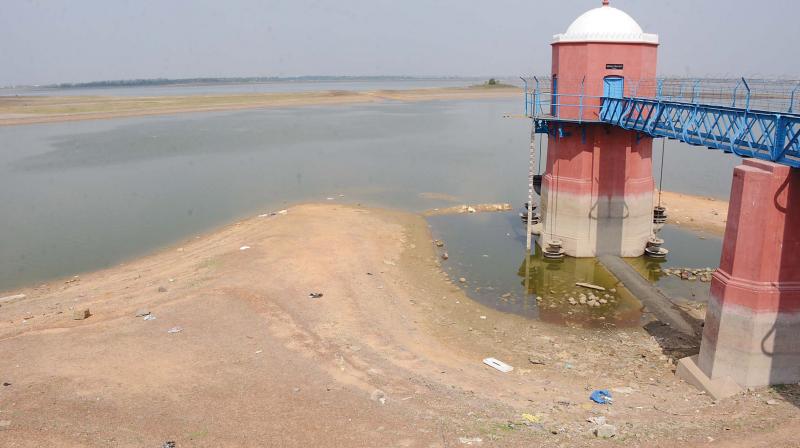 Status of Red Hills reservoir in the city now. (DC) Status of Red Hills reservoir in the city now. (DC)