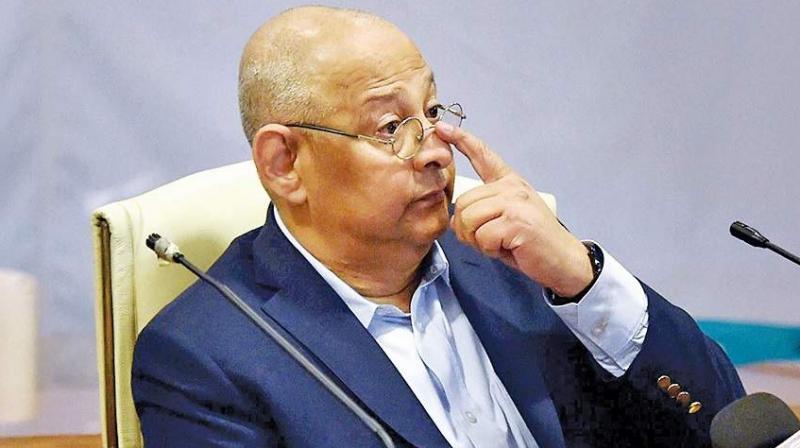 A three-judge Bench of Chief Justice Dipak Misra and Justices A.M. Kanwilkar and D.Y. Chandrachud told Puneet Bali, counsel for the BCCI acting president CK Khanna, joint-secretary Amitabh Choudhary and treasurer Anirudh Chaudhary, who were present in court that they could not defy the court’s order. (Photo: PTI) A three-judge Bench of Chief Justice Dipak Misra and Justices A.M. Kanwilkar and D.Y. Chandrachud told Puneet Bali, counsel for the BCCI acting president CK Khanna, joint-secretary Amitabh Choudhary and treasurer Anirudh Chaudhary, who were present in court that they could not defy the court’s order. (Photo: PTI)